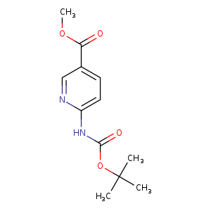 3-Pyridinecarboxylic acid, 6-[[(1,1-dimethylethoxy)carbonyl]amino]-, methyl ester