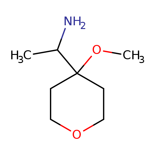 1-(4-methoxyoxan-4-yl)ethan-1-amine