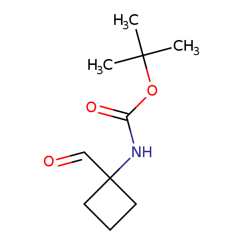 Carbamic acid, N-(1-formylcyclobutyl)-, 1,1-dimethylethyl ester