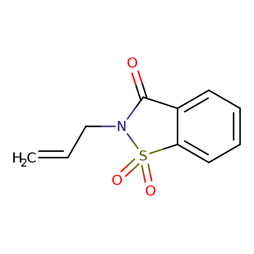 2-allyl-1,2-benzisothiazol-3(2H)-one 1,1-dioxide