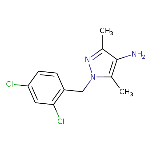 1-(2,4-Dichlorobenzyl)-3,5-dimethyl-1h-pyrazol-4-amine