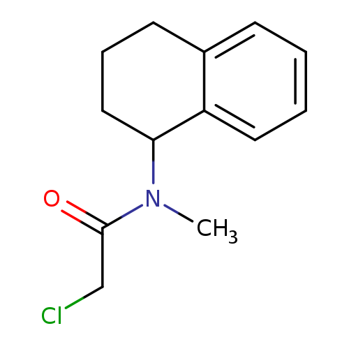 2-CHLORO-N-METHYL-N-1,2,3,4-TETRAHYDRONAPHTHALEN-1-YLACETAMIDE