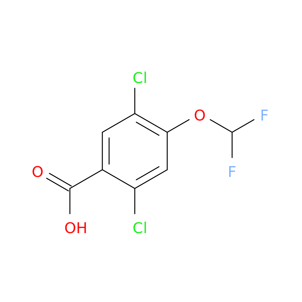 Benzoic acid, 2,5-dichloro-4-(difluoromethoxy)-