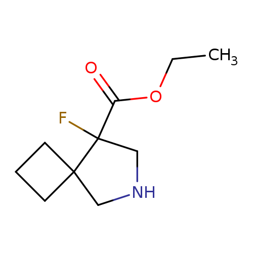 ethyl 8-fluoro-6-azaspiro[3.4]octane-8-carboxylate