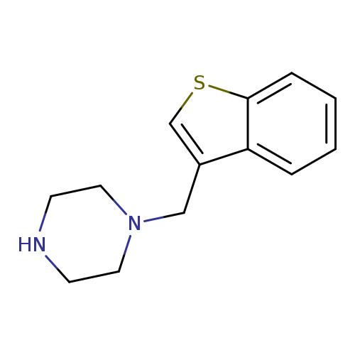 1-(1-benzothiophen-3-ylmethyl)piperazine