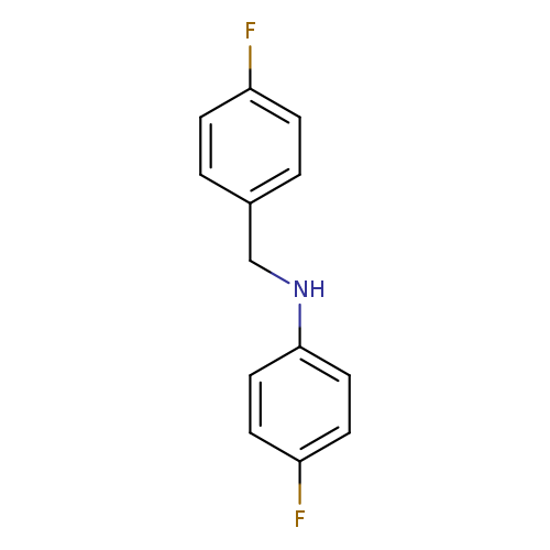 4-fluoro-N-[(4-fluorophenyl)methyl]aniline