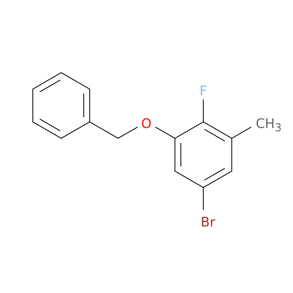 1-(Benzyloxy)-5-bromo-2-fluoro-3-methylbenzene