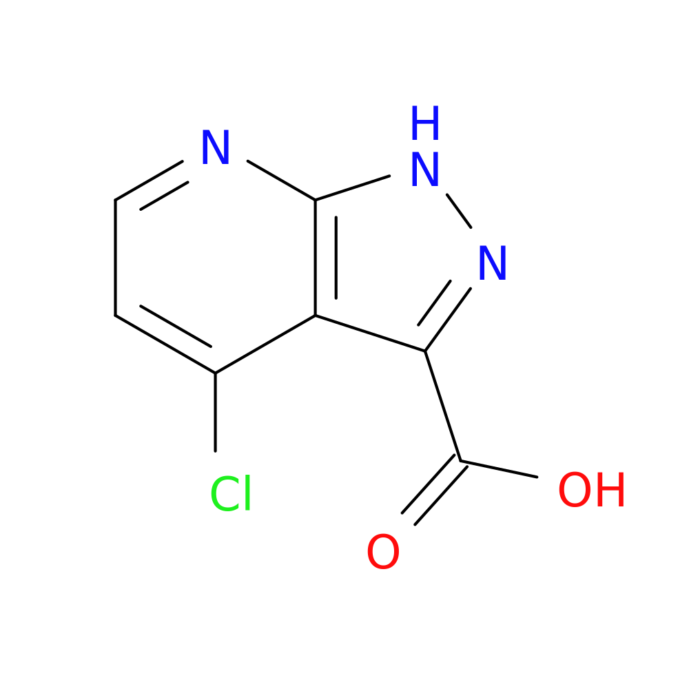4-chloro-1H-pyrazolo[3,4-b]pyridine-3-carboxylic acid