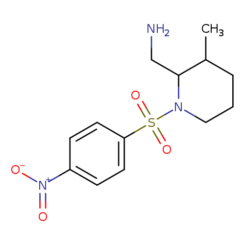 [3-methyl-1-(4-nitrobenzenesulfonyl)piperidin-2-yl]methanamine