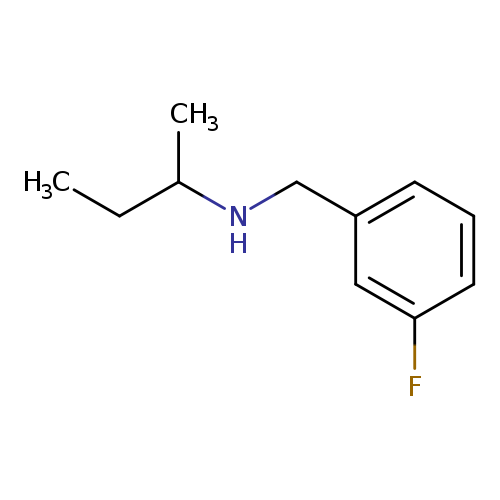 (butan-2-yl)[(3-fluorophenyl)methyl]amine