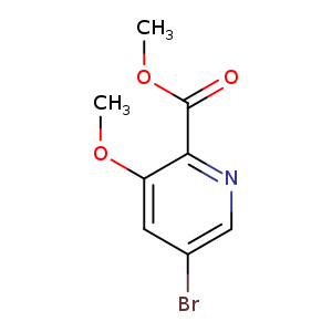 2-Pyridinecarboxylic acid, 5-bromo-3-methoxy-, methyl ester