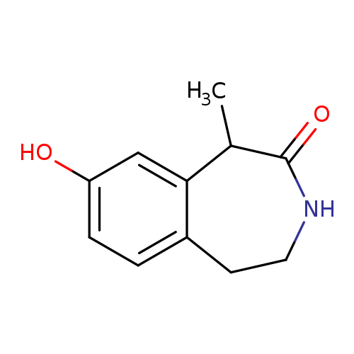 8-hydroxy-1-methyl-2,3,4,5-tetrahydro-1H-3-benzazepin-2-one