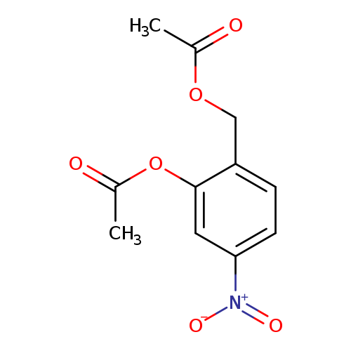 2-(acetyloxy)-4-nitrobenzyl acetate