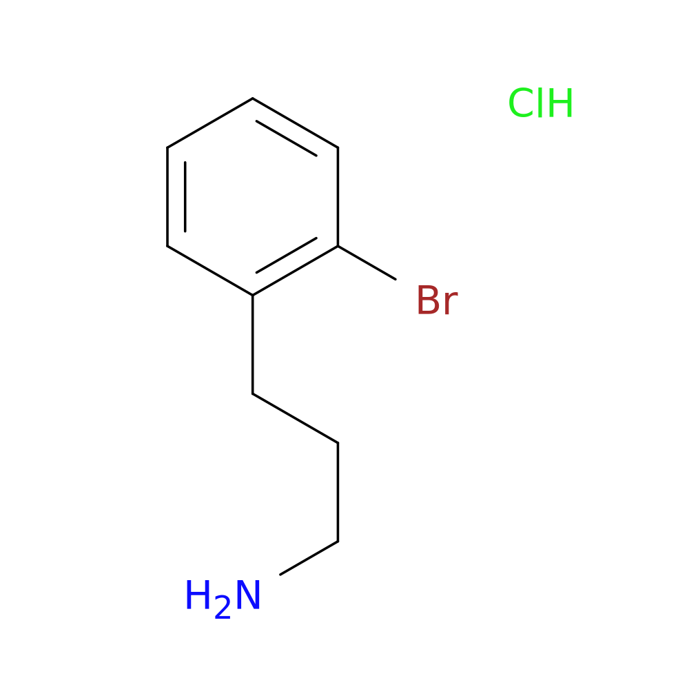 3-(2-bromophenyl)propan-1-amine hydrochloride