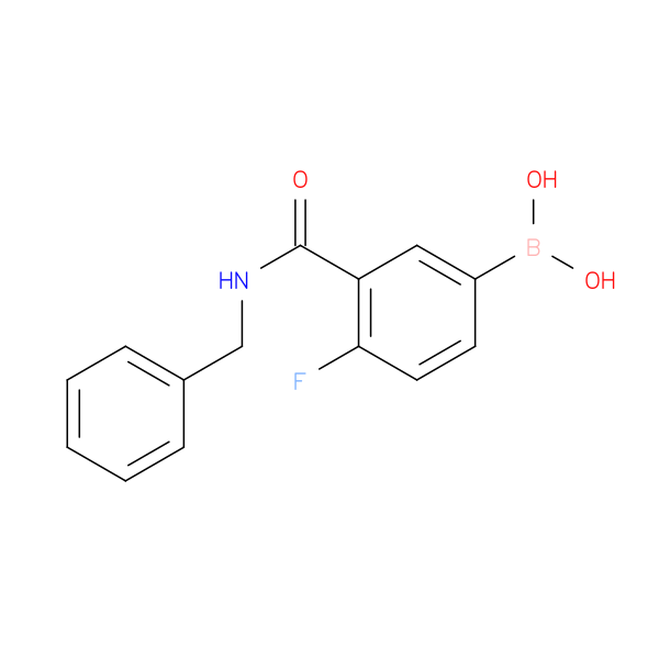 3-(Benzylcarbamoyl)-4-fluorophenylboronic acid