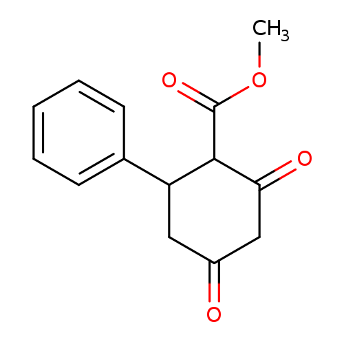 Methyl 2,4-dioxo-6-phenylcyclohexanecarboxylate