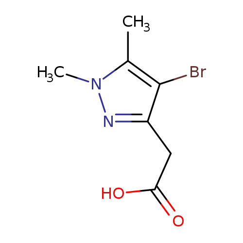 2-(4-bromo-1,5-dimethyl-1H-pyrazol-3-yl)acetic acid