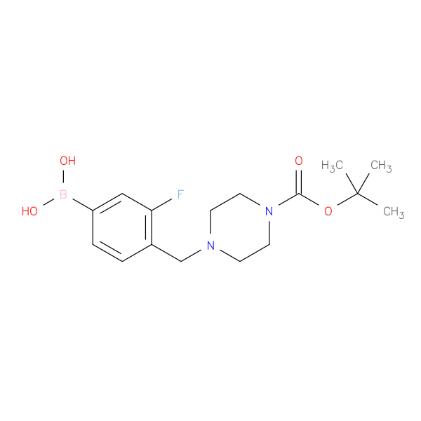 (4-((4-(TERT-BUTOXYCARBONYL)PIPERAZIN-1-YL)METHYL)-3-FLUOROPHENYL)BORONIC ACID