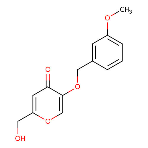 2-(HYDROXYMETHYL)-5-[(3-METHOXYBENZYL)OXY]-4H-PYRAN-4-ONE