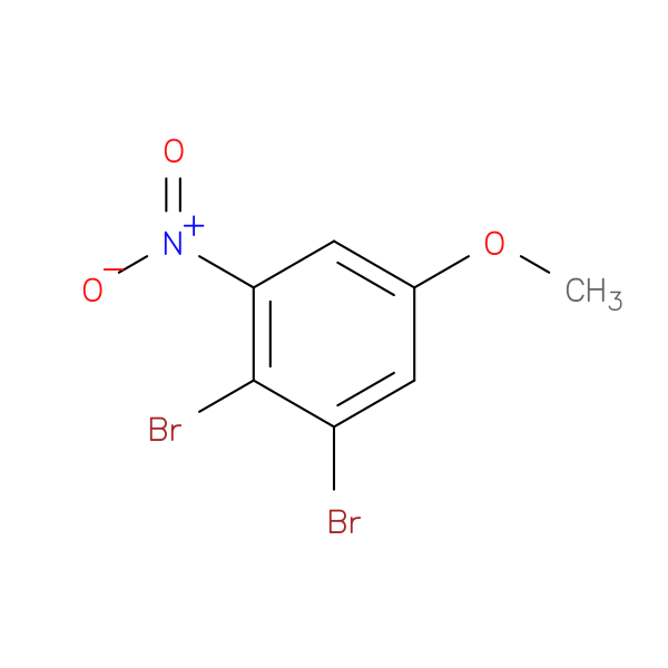 2,3-Dibromo-5-methoxynitrobenzene