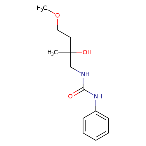 3-(2-hydroxy-4-methoxy-2-methylbutyl)-1-phenylurea
