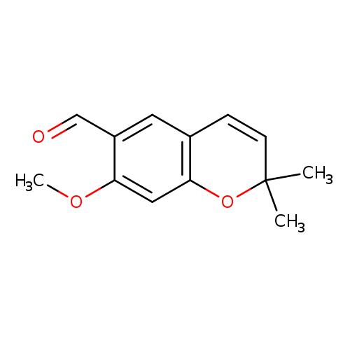 2H-1-Benzopyran-6-carboxaldehyde, 7-methoxy-2,2-dimethyl-