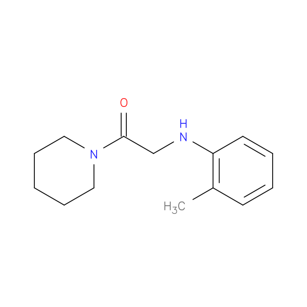 2-[(2-methylphenyl)amino]-1-(piperidin-1-yl)ethan-1-one