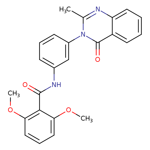 2,6-dimethoxy-N-[3-(2-methyl-4-oxo-3,4-dihydroquinazolin-3-yl)phenyl]benzamide