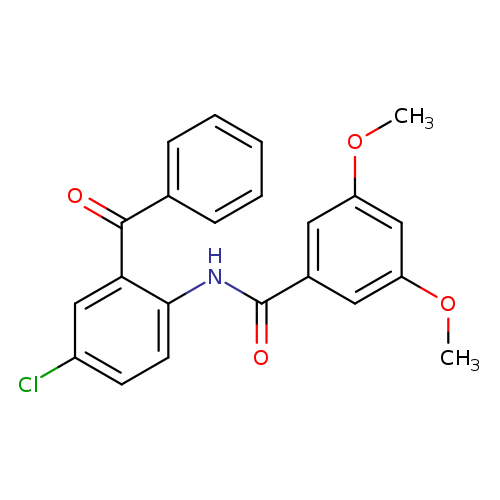 N-(2-benzoyl-4-chlorophenyl)-3,5-dimethoxybenzamide