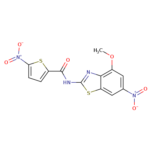 N-(4-methoxy-6-nitro-1,3-benzothiazol-2-yl)-5-nitrothiophene-2-carboxamide