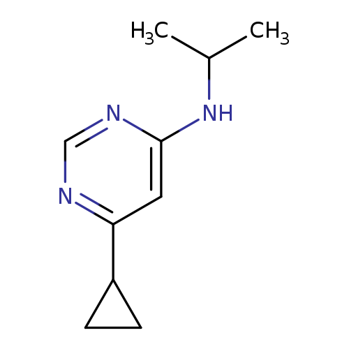 6-cyclopropyl-N-(propan-2-yl)pyrimidin-4-amine