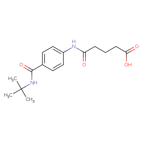 5-((4-(tert-Butylcarbamoyl)phenyl)amino)-5-oxopentanoic acid