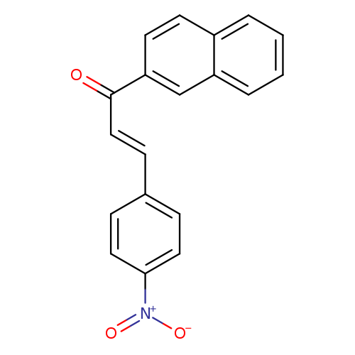 2-Propen-1-one, 1-(2-naphthalenyl)-3-(4-nitrophenyl)-, (E)-