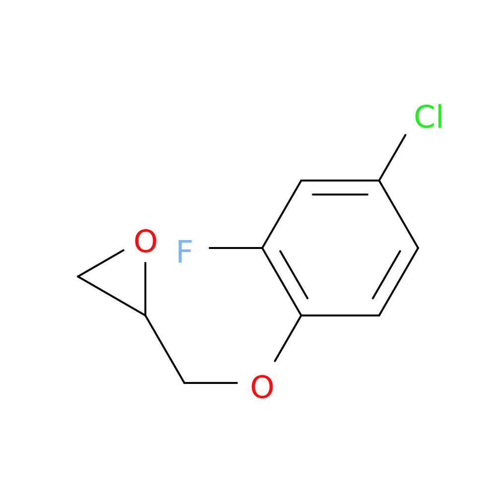 2-[(4-chloro-2-fluorophenoxy)methyl]oxirane