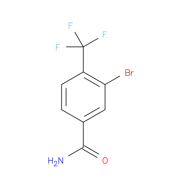 3-Bromo-4-(trifluoromethyl)benzamide