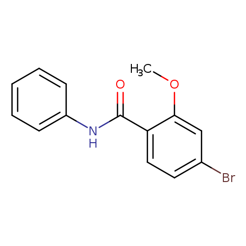 4-Bromo-2-methoxy-N-phenylbenzamide