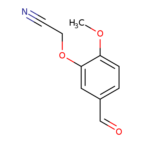 2-(5-Formyl-2-methoxyphenoxy)acetonitrile