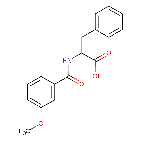 2-[(3-methoxyphenyl)formamido]-3-phenylpropanoic acid