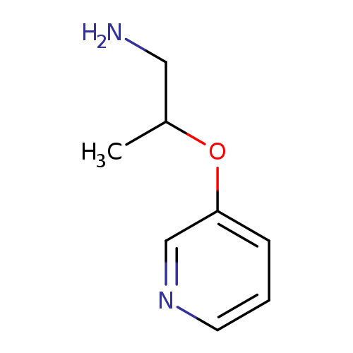 2-(Pyridin-3-yloxy)propylamine