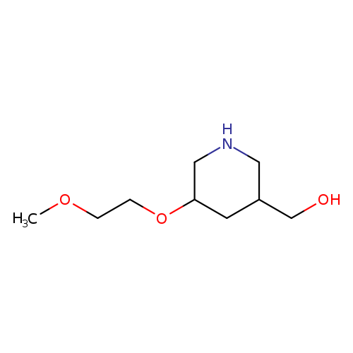 [5-(2-methoxyethoxy)piperidin-3-yl]methanol