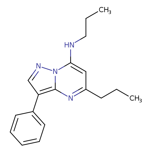 3-phenyl-N,5-dipropylpyrazolo[1,5-a]pyrimidin-7-amine