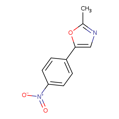 2-Methyl-5-(4-nitrophenyl)-1,3-oxazole