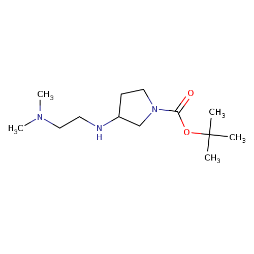 3-(2-Dimethylaminoethylamino)pyrrolidine-1-carboxylic acid tert-butyl ester