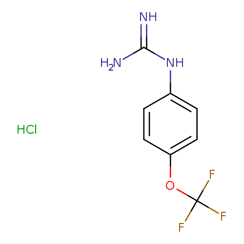 N-[4-(trifluoromethoxy)phenyl]guanidinehydrochloride