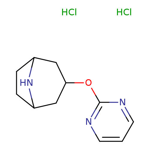 (1R,3r,5S)-3-(Pyrimidin-2-yloxy)-8-azabicyclo[3.2.1]octane dihydrochloride