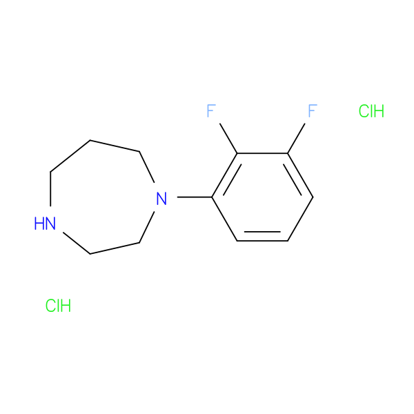 1-(2,3-difluorophenyl)-1,4-diazepane dihydrochloride