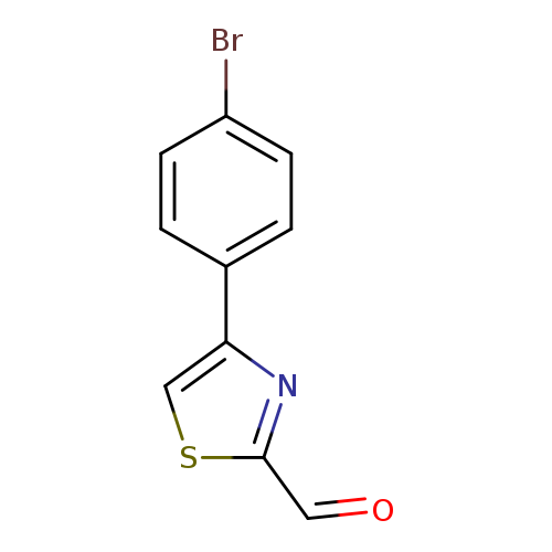 4-(4-bromophenyl)-1,3-thiazole-2-carbaldehyde