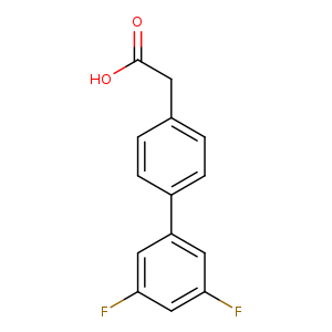 4-(3,5-Difluorophenyl)phenylacetic acid