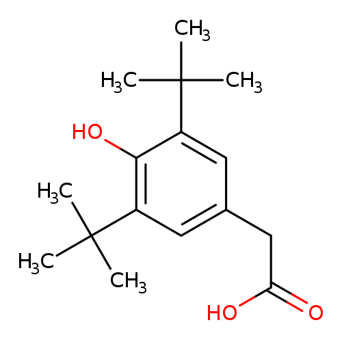 BENZENEACETIC ACID, 3,5-BIS(1,1-DIMETHYLETHYL)-4-HYDROXY-