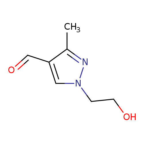 1-(2-Hydroxyethyl)-3-methyl-1h-pyrazole-4-carbaldehyde